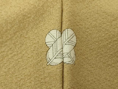 平和屋着物●上質な色無地　木蘭色　正絹　逸品　DABE5909ps