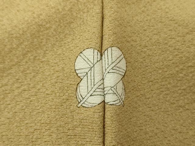 平和屋着物●上質な色無地　木蘭色　正絹　逸品　DABE5909ps