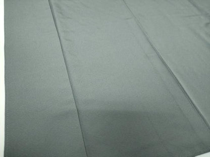 平和屋着物●上質な色無地　藍鉄色　正絹　逸品　DABE5910ps