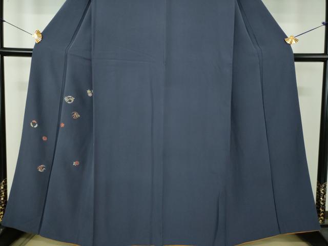 平和屋着物●豪華色留袖　総刺繍　花丸文　金彩　正絹　逸品　DABE5929ps
