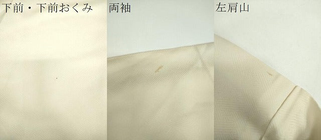 平和屋着物●訪問着　胴抜き仕立て　枝垂れ桜　暈し染め　金銀彩　正絹　逸品　DABE5935ps