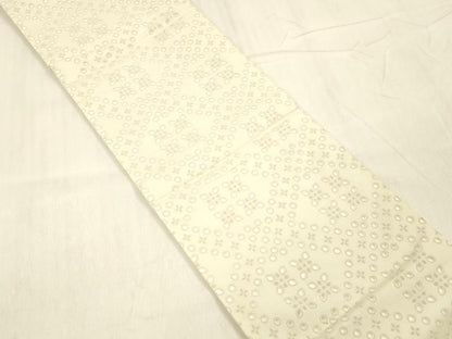 平和屋着物＊夏物 半幅帯 舞花文 DABE6042cm