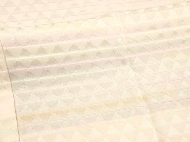 平和屋着物■長襦袢　霞鱗地紋　暈し染め　正絹　逸品　DABE6064cm