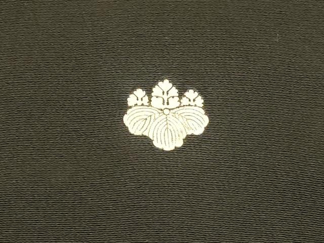 平和屋着物■中国三大刺繍　相良刺繍　黒留袖　松竹梅　金糸　正絹　逸品　DABE6068cm