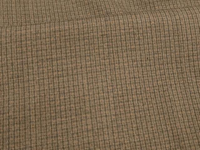 平和屋着物■上質な紬　格子　正絹　逸品　DABE6072cm