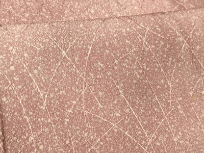 平和屋着物■上質な小紋　草葉文　暈し染め　正絹　逸品　DABE6074cm