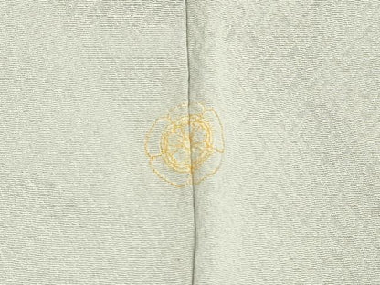 平和屋着物■無地絵羽訪問着　鳳凰文　白花色　正絹　逸品　DABE6076cm