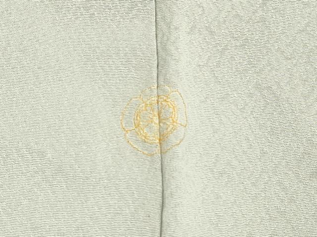 平和屋着物■無地絵羽訪問着　鳳凰文　白花色　正絹　逸品　DABE6076cm