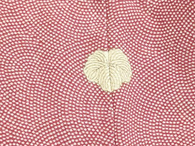 平和屋着物■江戸小紋　鮫小紋柄　正絹　逸品　DABE6089cm