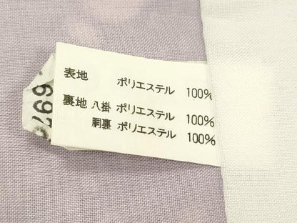 平和屋着物■小紋　舞花文　洗える着物　DABE6093cm