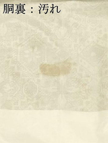 平和屋着物■上質な紬　正絹　逸品　DABE6098cm