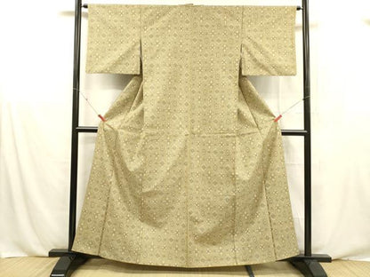 平和屋着物■上質な紬　正絹　逸品　DABE6098cm
