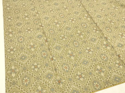 平和屋着物■上質な紬　正絹　逸品　DABE6098cm