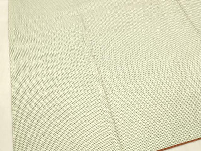 平和屋着物■上質な紬　100亀甲　総詰め　正絹　逸品　DABE6099cm