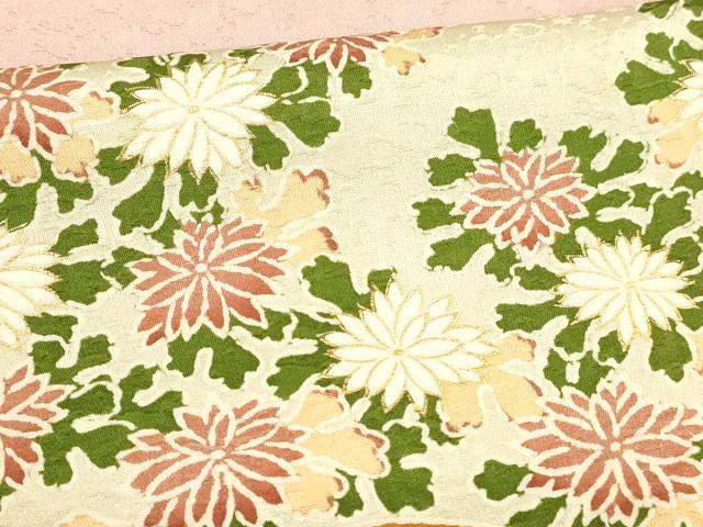 平和屋着物■豪華色留袖　地紙花文　金彩　正絹　逸品　DABE6103cm