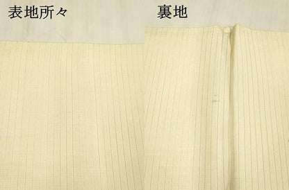 平和屋着物＊夏物 アンティーク 大正ロマン 丸帯 流水片輪車花文 金銀糸 正絹 逸品 DABE6108cm