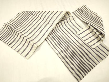 平和屋着物＊夏物 つけ帯 間道 正絹 逸品 DABE6118cm