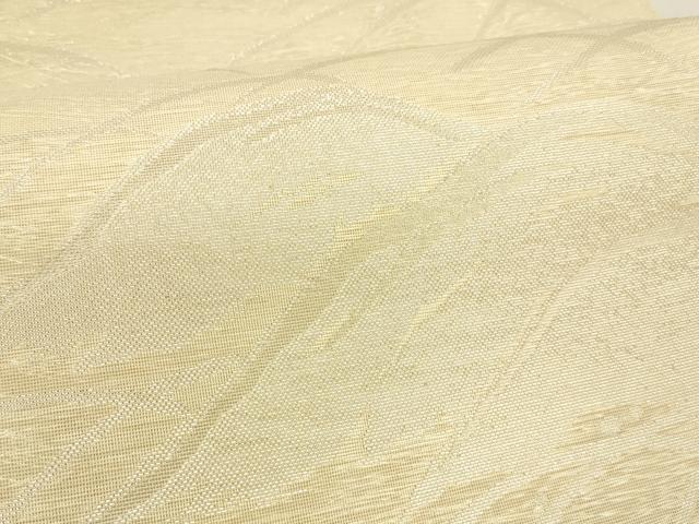 平和屋着物＊夏物　六通柄袋帯　遠山流水芝文　金銀糸　正絹　逸品　DABD6683cm 平和屋着物＊夏物 六通柄袋帯 流水草花文 金銀糸 正絹 逸品 DABC8830cm