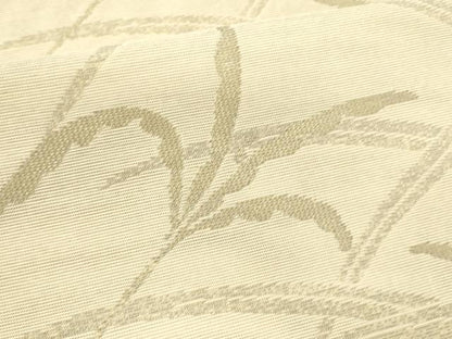 平和屋着物＊夏物 八寸名古屋帯 草葉文 金銀糸 DABE6128cm