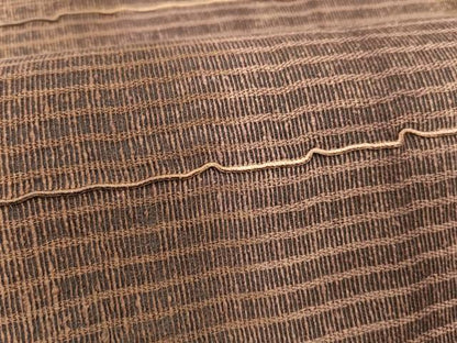 平和屋着物▽全通柄　京袋帯　スリーシーズン　春夏秋　抽象文様　正絹　逸品　DABE6140cm