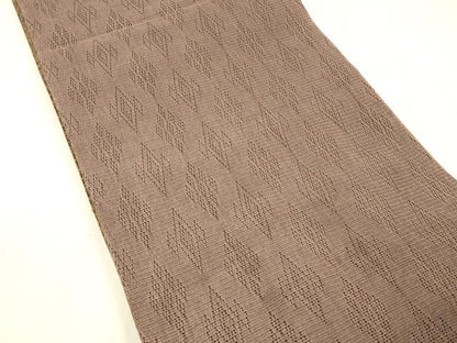 平和屋着物▽全通柄　京袋帯　スリーシーズン　春夏秋　抽象文様　正絹　逸品　DABE6140cm