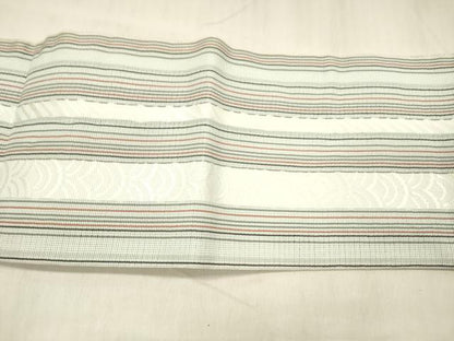 平和屋着物＊夏物 博多織 九寸名古屋帯 梟間道 DABE6144cm
