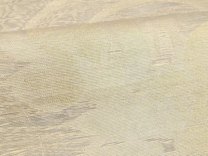 平和屋着物＊夏物 つけ帯 草花文 金糸 正絹 逸品 DABE6147cm