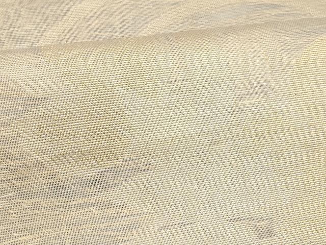 平和屋着物＊夏物 つけ帯 草花文 金糸 正絹 逸品 DABE6147cm