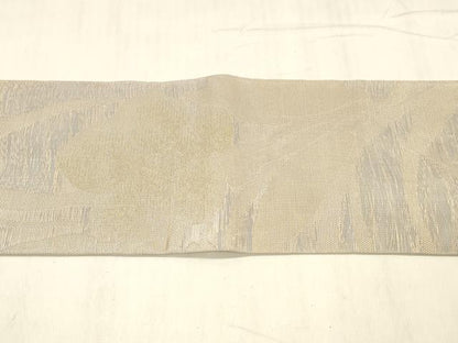 平和屋着物＊夏物 つけ帯 草花文 金糸 正絹 逸品 DABE6147cm