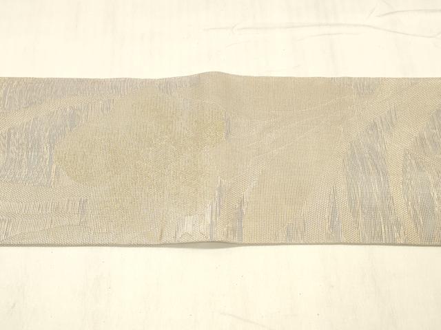 平和屋着物＊夏物 つけ帯 草花文 金糸 正絹 逸品 DABE6147cm