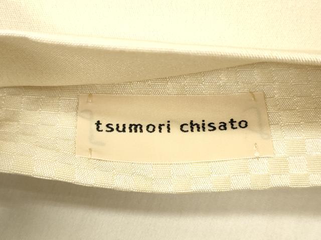 平和屋着物●tsumori chisato　太鼓柄　京袋帯　総手刺繍　草葉文　インコ　金糸　DABE6216cm
