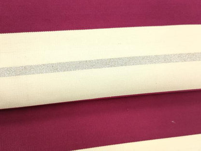 平和屋着物●爪掻き本綴れ　八寸名古屋帯　横段文　銀糸　正絹　逸品　DABE6233cm