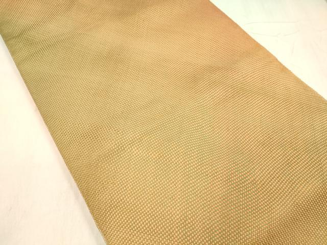 平和屋着物●全通柄　京袋帯　組織　霞文　正絹　逸品　DABE6251cm