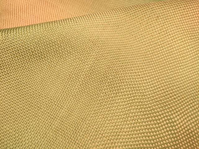 平和屋着物●全通柄　京袋帯　組織　霞文　正絹　逸品　DABE6251cm