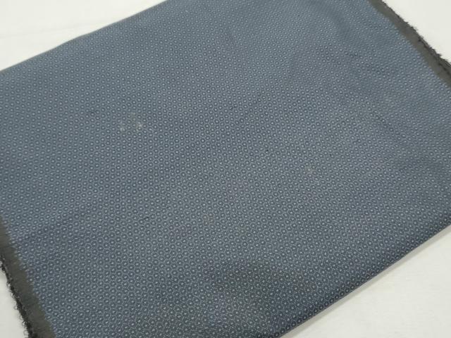 平和屋着物▼男性　本場大島紬　反物　着尺　80亀甲　総詰め　逸品　未使用　DABE6696zy