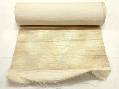 平和屋着物▼袋帯　帯反物　霞文　金糸　裏地付き　逸品　未使用　DABE6700zy