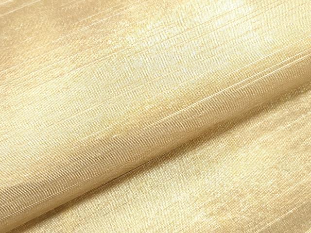 平和屋着物▼袋帯　帯反物　霞文　金糸　裏地付き　逸品　未使用　DABE6700zy