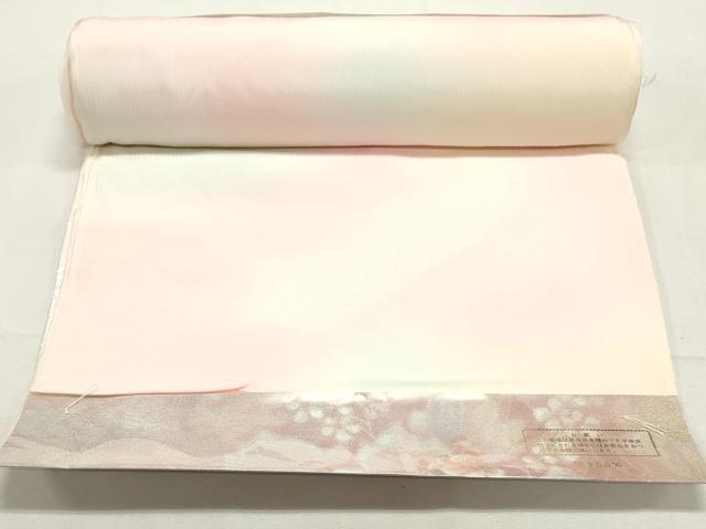 平和屋着物▼長襦袢　反物　着尺　霞文　暈し染め　逸品　未使用　DABE6717zy