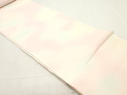 平和屋着物▼長襦袢　反物　着尺　霞文　暈し染め　逸品　未使用　DABE6717zy