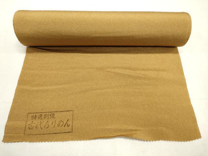 平和屋着物▼名古屋帯 帯反物 成物 鬼しぼ縮緬 逸品 未使用 DABE6801zy