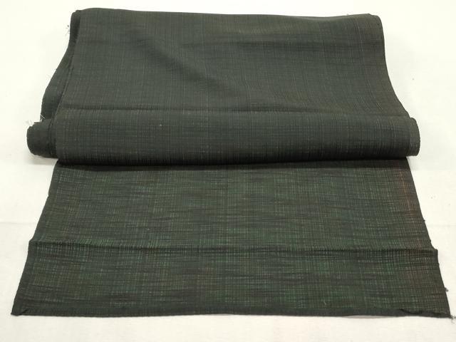 平和屋着物▼小紋 解き反物 着尺 格子 逸品 DABE6823zy