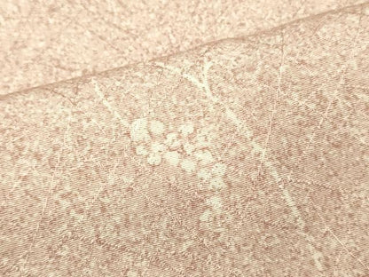 平和屋着物■上質な小紋 葡萄蔦の葉文 正絹 逸品 DABE6968zy
