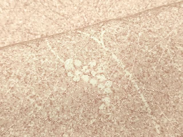 平和屋着物■上質な小紋 葡萄蔦の葉文 正絹 逸品 DABE6968zy