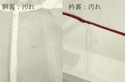 平和屋着物■上質な紬 間道 正絹 逸品 DABE6977zy