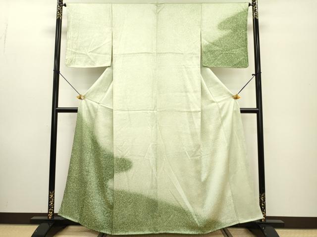 平和屋着物■訪問着 霞文 暈し染め 正絹 逸品 DABE6979zy