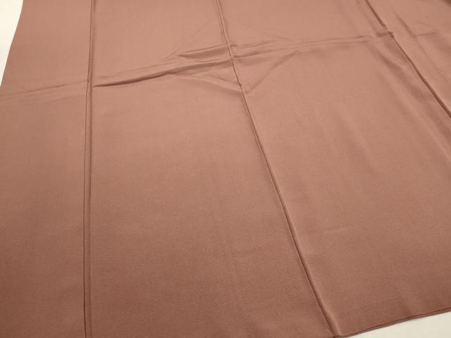 平和屋着物■上質な色無地 梅染色 正絹 逸品 DABE6998zy