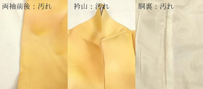 平和屋着物■訪問着 草花文 暈し染め 正絹 逸品 DABE6999zy
