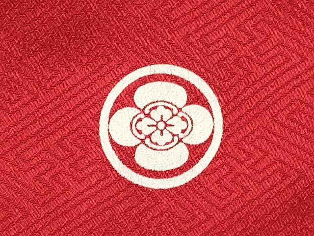 平和屋着物[]七五三　女の子　３歳　祝着　三つ身　長襦袢(袷・半衿刺繍)・被布セット　刺繍　絞り　花車文　金彩　逸品　DABE7023ma
