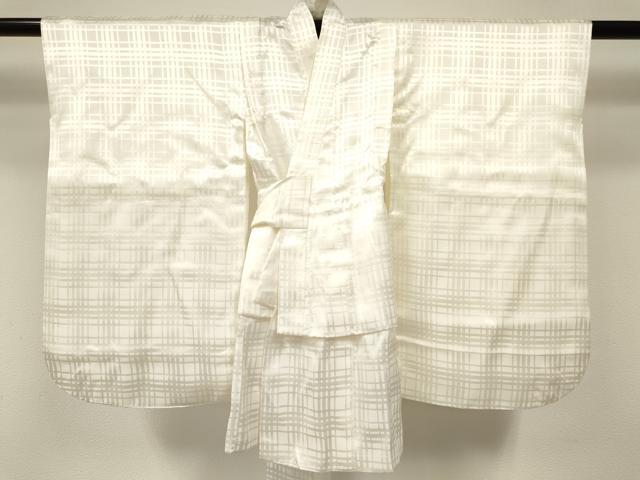 平和屋着物[]七五三　男の子　祝着・長襦袢(袷)セット　鷹　鷲　龍　兜　笹松文　暈し染め　金彩　逸品　DABE7025ma