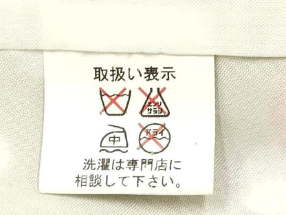 平和屋着物[]七五三　女の子　３歳　祝着　三つ身　舞花文　金彩　DABE7040ma